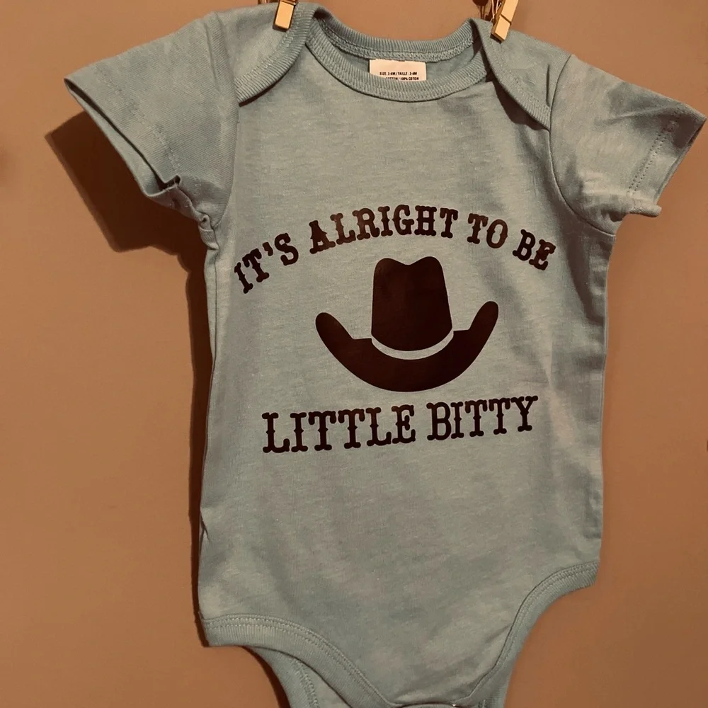 Country western song baby onesie - Picture 2 of 2